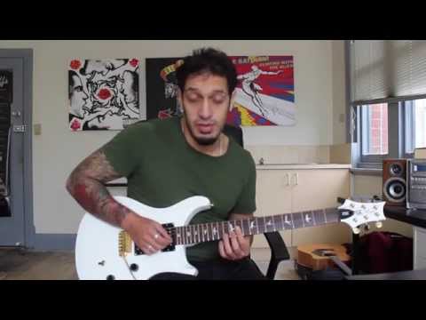 How to play 'Beat It' by Michael Jackson Guitar Solo Lesson w/tabs