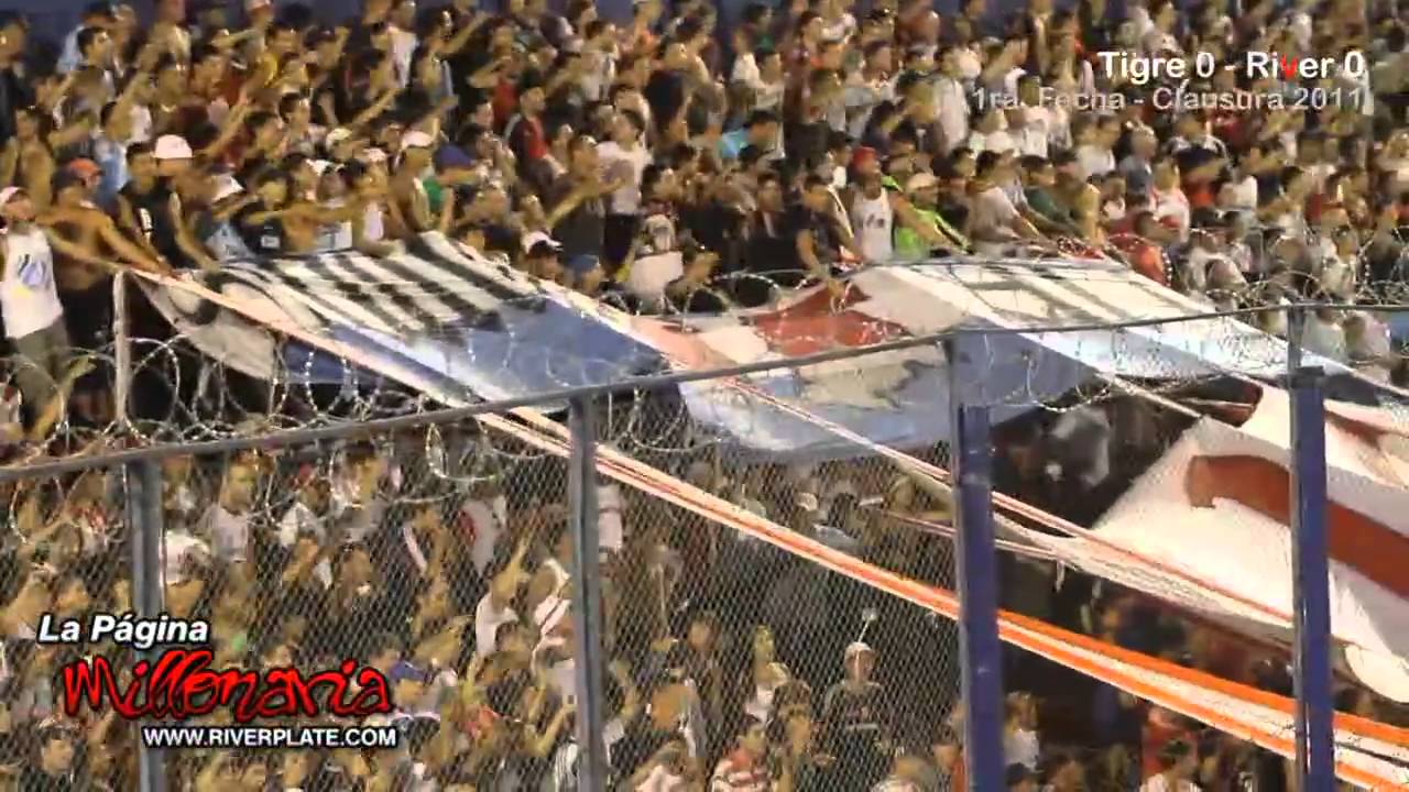 Cantitos varios Hinchada II (Full HD) CLAUSURA 2011 - Fecha 1 - Tigre 0 vs River 0
