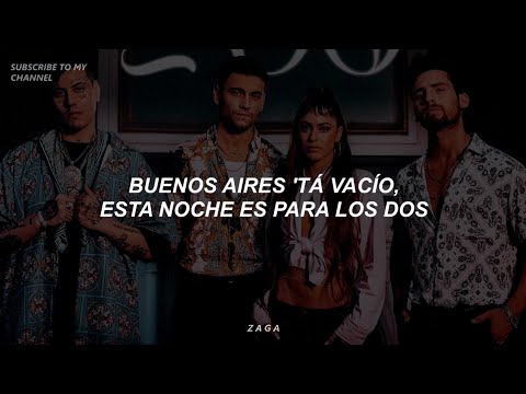MYA, TINI & DUKI - 2:50 Remix (Letra)