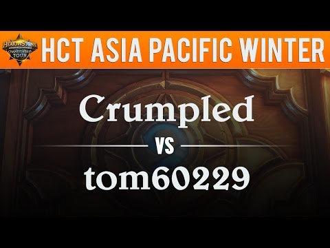 Crumpled vs tom60229 - Hearthstone Championship Tour Asia Pacific 2017:  Swiss Round 5