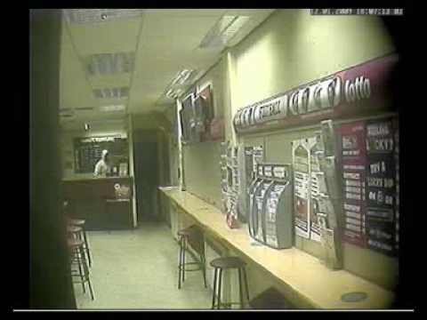 CCTV shows bookmaker robbery