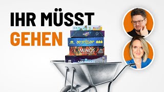 Brettspiele Ausmisten vor der #SPIEL25 - Brettspiel-VLOG