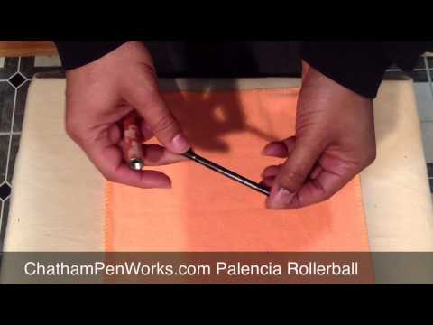 Chatham PenWorks Palencia Magnetic Rollerball Refill Change