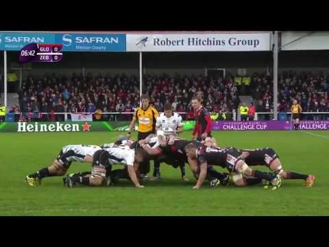 ERCC 2015 Gloucester Rugby vs Zebre 14 11 15