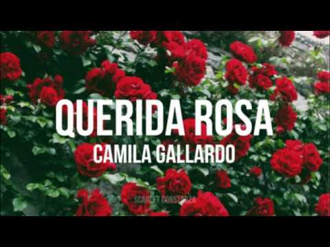 Querida rosa -  Camila Gallardo letra