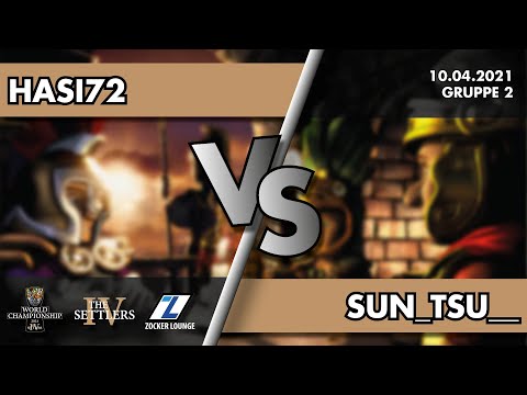 Hasi72 vs. Sun_Tsu__ - THE SETTLERS IV WORLD CHAMPIONSHIP 2021