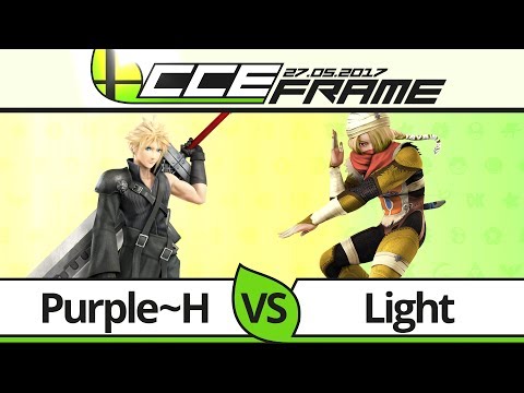 CCE FRAME - TCL Purple~H (Cloud) vs Light (Sheik) - Losers Final Smash 4