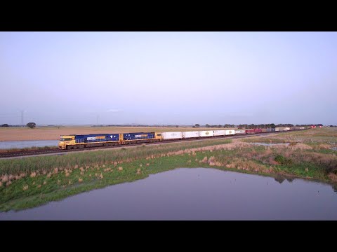 7MP5 Pacific National Container Freight Train (3/12/2022) - PoathTV Australian Railways