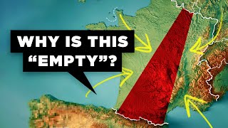 Why 1/3rd of France is Almost Empty