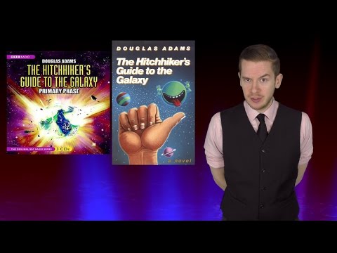 The Hitchhikers Guide to the Galaxy book adaptation - The Dom Reviews