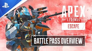 Apex Legends - Trailer du passe de combat d'Évasion | PS4