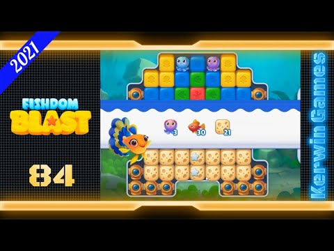Fishdom Blast Level 84 - No Boosters - 37 moves (2021)