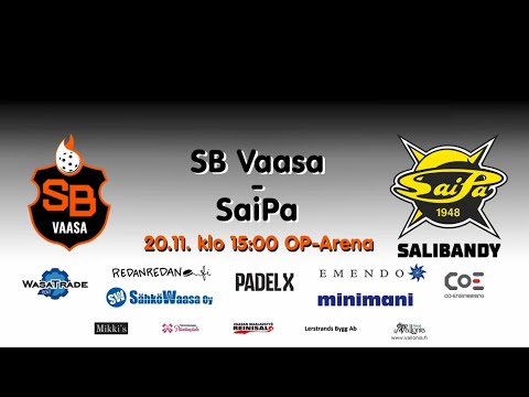 Maalikooste P18 1-div. | SB Vaasa - Saipa | 20.11.2021