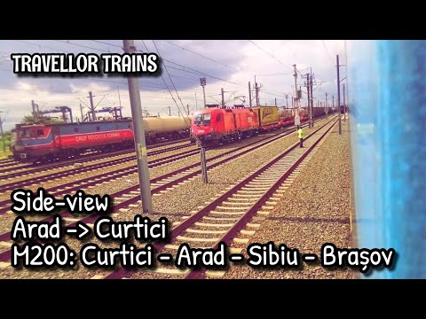 De la Arad la Curtici (Vedere de pe margine) [Magistrala 200: Curtici - Arad - Simeria - Brașov]
