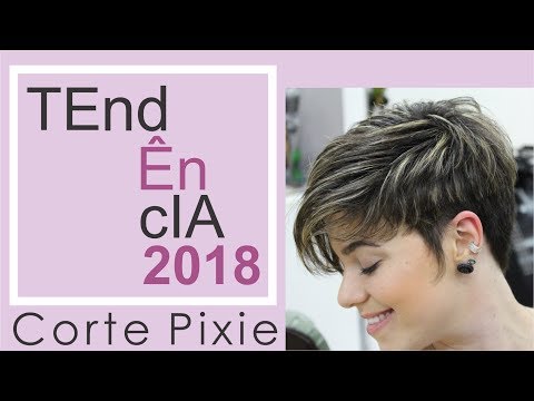 Tendência 2018 - Corte Pixie Cut