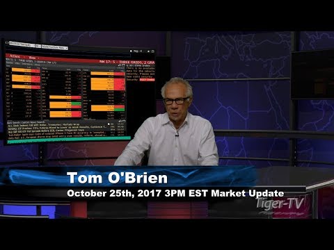 October 25th 3PM EST Market Update with Tom O'Brien on TFNN