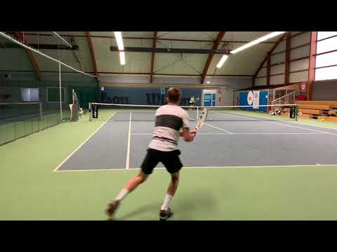 College Tennis Recruit Video OverBoarder - Justus Drees