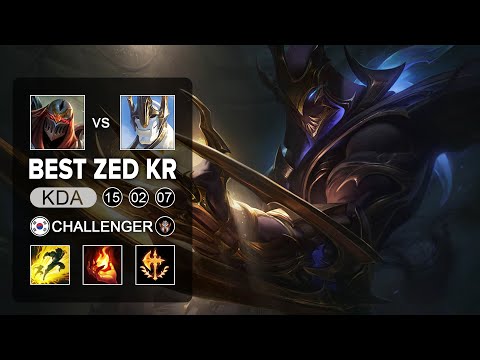 Zed vs Galio Mid - KR Challenger Patch 10 22