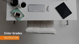 Grades - Enter Grades - Instructor