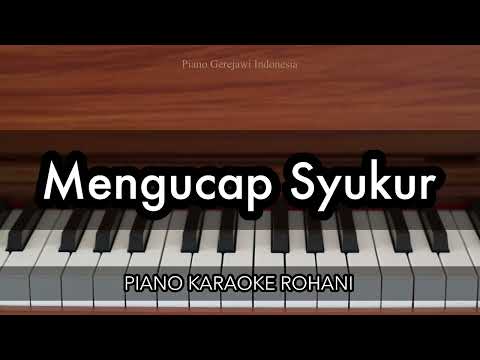 Mengucap Syukur - Melitha Sidabutar | Piano Karaoke Rohani