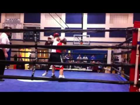 Walter first boxing match