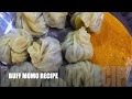 Buff MOMO/Dumpling Recipe || बफ म:म: