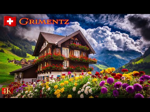 Grimentz, magnificent mountain village in Switzerland