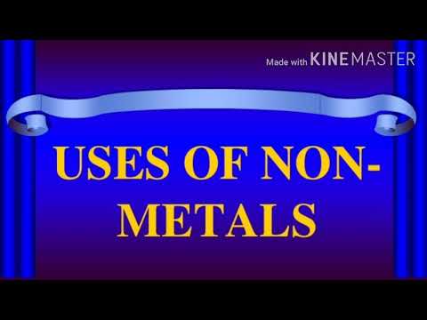 Uses of Non-metals