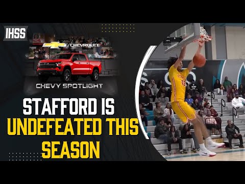 Undefeated Stafford Spartans Aim for State Victory in 2025 | HS Basketball Highlights