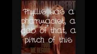 Miranda Lambert - All Kinds of Kinds [Lyrics On Screen]