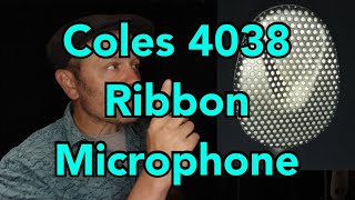 Video thumbnail for Coles 4038 Ribbon Microphone by Dan Baker