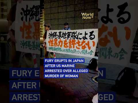 Fury in Japan after US Marine arrested over woman's alleged murder