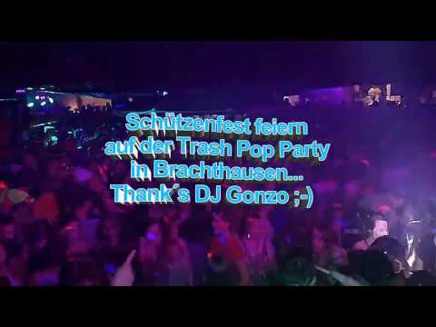 Schützenfest feiern auf der Trash Pop Party 2017 in Brachthausen