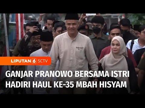 Hadiri Haul ke-35 Mbah Hisyam, Ganjar dan Siti Atikoh Sapa Ribuan Masyarakat yang Hadir | Liputan 6