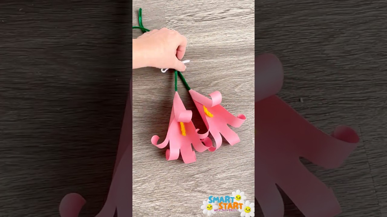 Handprint Easter Lily Craft for Kids | Easy Spring Flower Craft