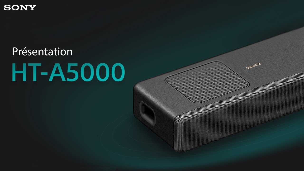 Barre de son HT-A5000 | 5.1.2 canaux | Dolby Atmos | Sony Luxembourg