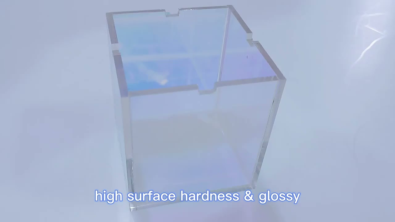 Iridescent Acrylic Boxes