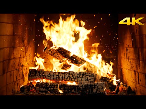 🔥 Fireplace Ambient Dreams with Gentle Firelight and Whispering Crackles for Long Sleep Sessions