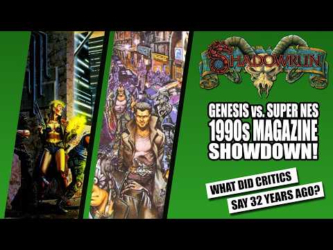 Shadowrun: Super NES vs. Genesis - 1990s Critics Pick the Winner!