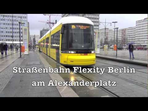Straßenbahn Flexity Berlin - Alexanderplatz - Tram