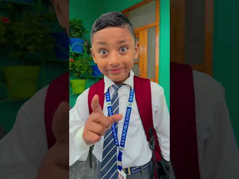 School Ni Jana me ❤️😜 #shorts #thebnfamily #cutebaby #school