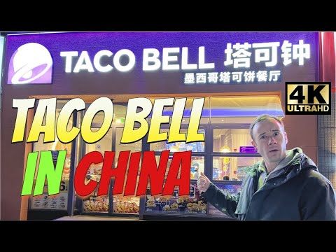 Fui ao Taco Bell em Nanjing, China (Custo de vida na China)