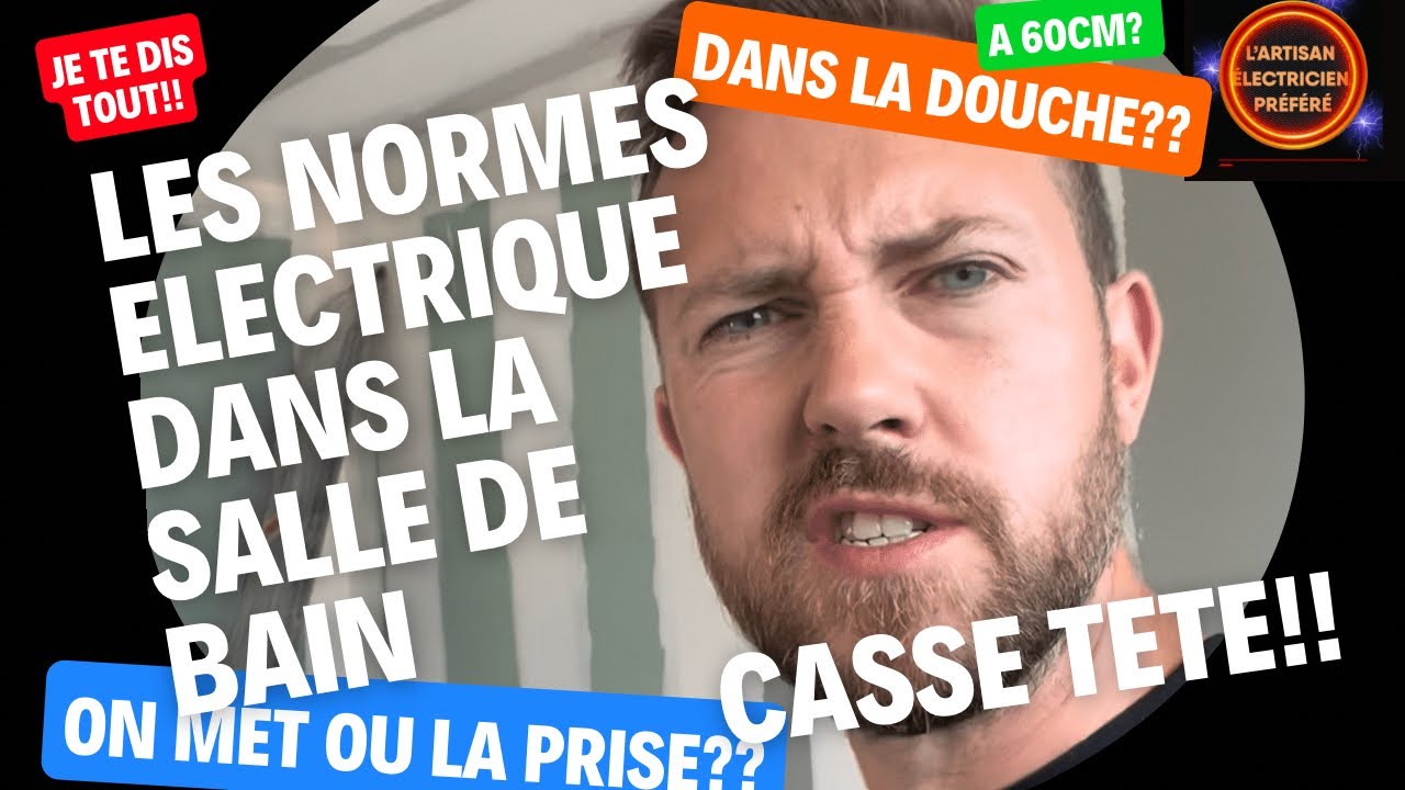 Miniature : Les normes électriques dans la salle de bain — tout ce qu'il faut savoir