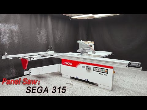 SICAR Sliding Table Saw Panel Saw Sega315 with 2600mm Sliding table