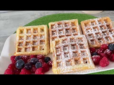 EN ORJİNAL WAFFLE (GAUFRES) TARİFİ