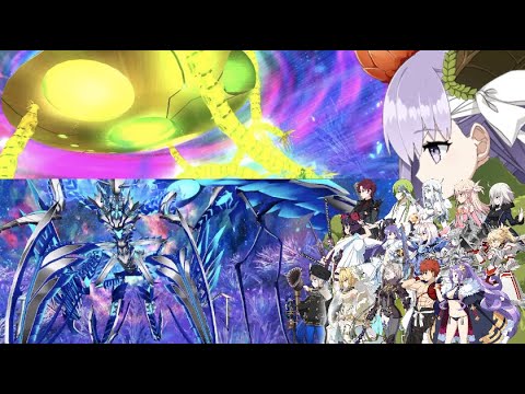 {FGO} Lostbelt 7 ORT Raid (Both Forms) vs. Many Servants 17T Clear (1T Per Battle)
