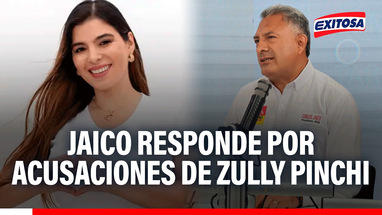 🔴🔵 Carlos Jaico responde por acusaciones de Zully Pinchi: "No es una denuncia"