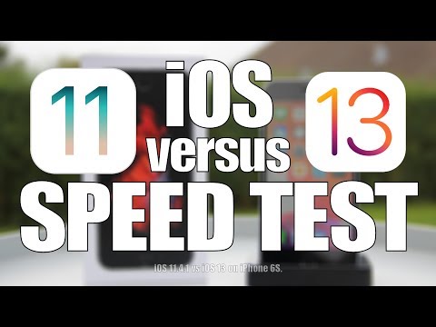 Speed Test : iOS 13 versus iOS 11.4.1 - Which is faster