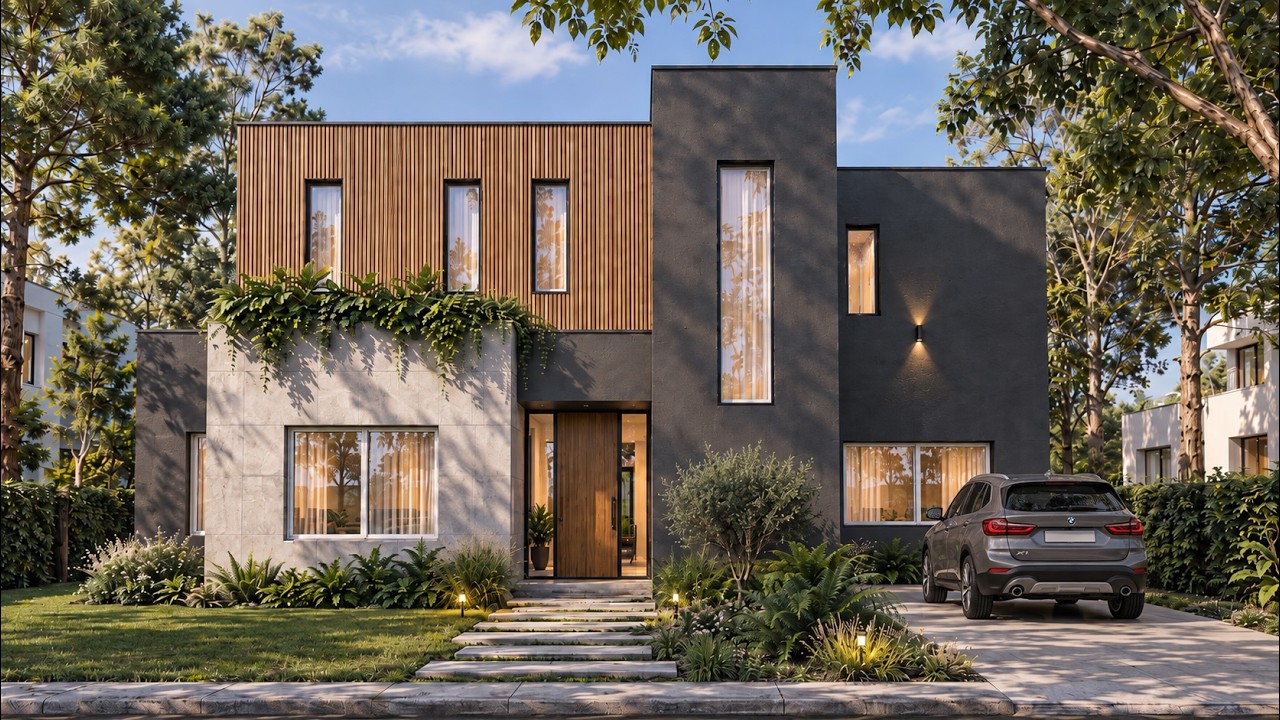 Video de la casa Modelo 1 - Estilo contemporáneo