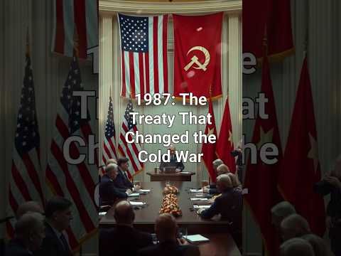 US and Soviet Union Sign Historic Nuclear Treaty in 1987!